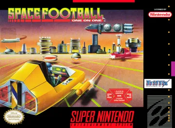 Space Football - One on One (USA) box cover front